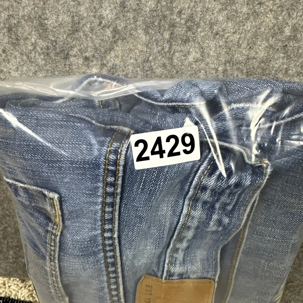 American Eagle Jeans Mens 34x30 Blue Original Boot Denim Medium Wash 100% Cotton